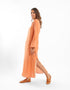 Reversible long jellabiya with long sleeves